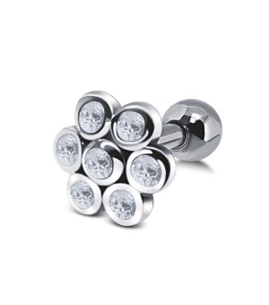 Shiny Flower Ear Piercing TIP-2770